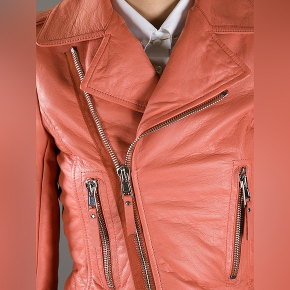 Balenciaga leather moto jacket, size 38 - Picture 6 of 10